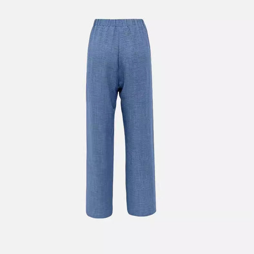 Casual Jeans Like Side Lace Trousers
